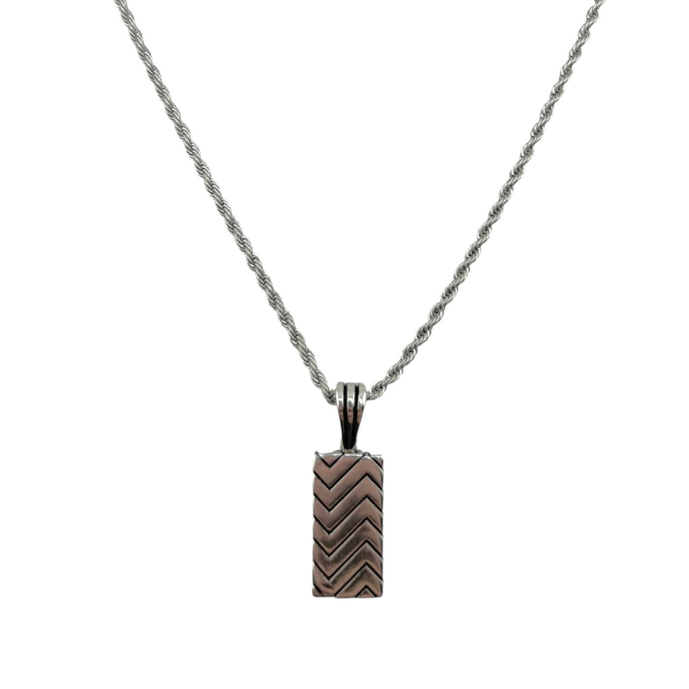 Sterling Silver Mens Necklace