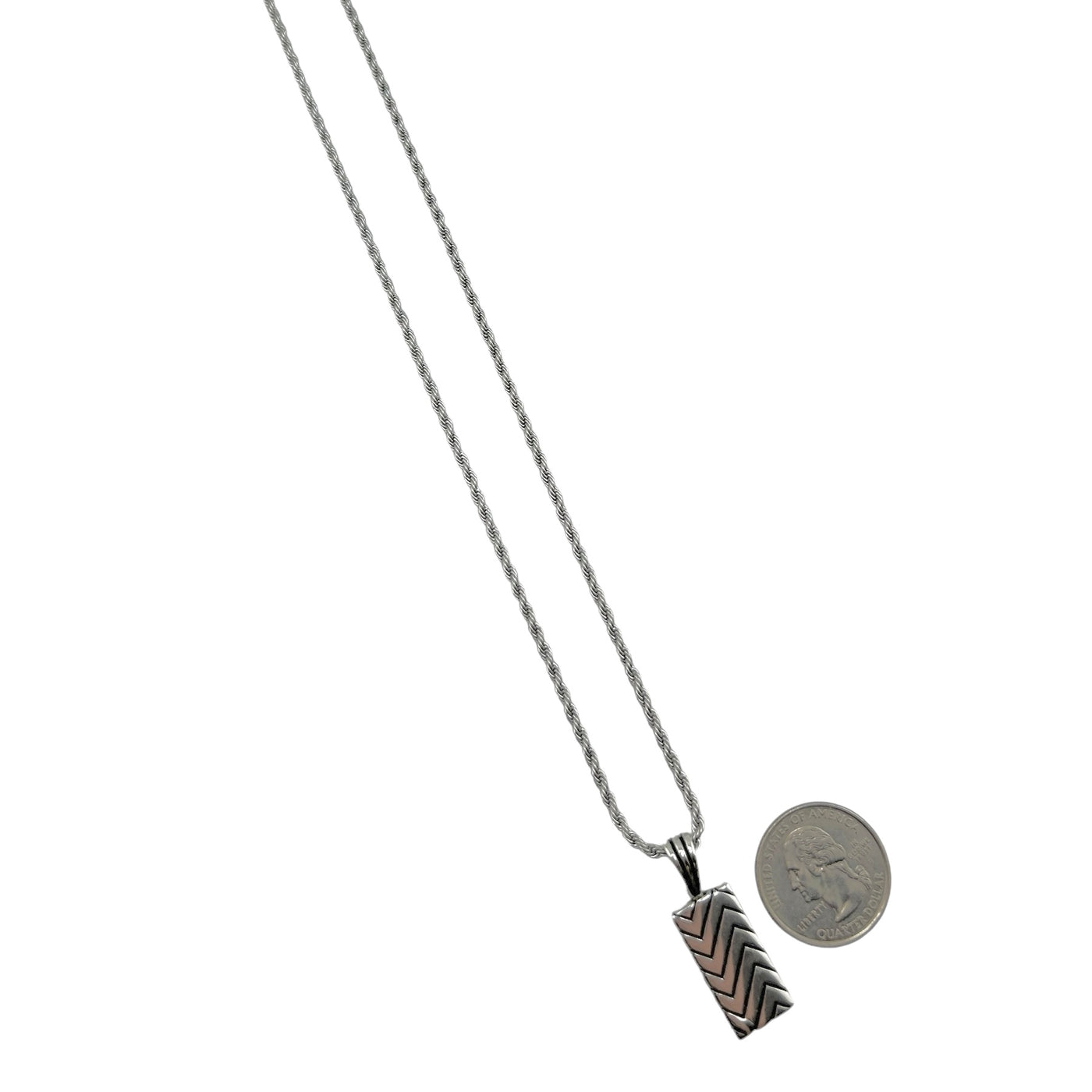 Sterling Silver Mens Necklace