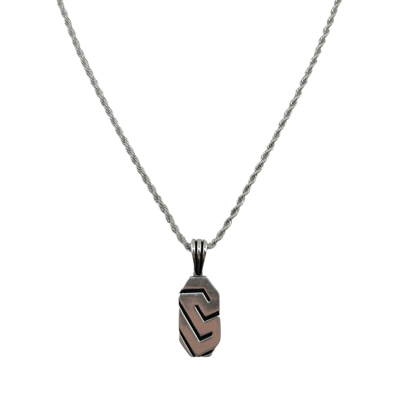 Sterling Silver Mens Necklace