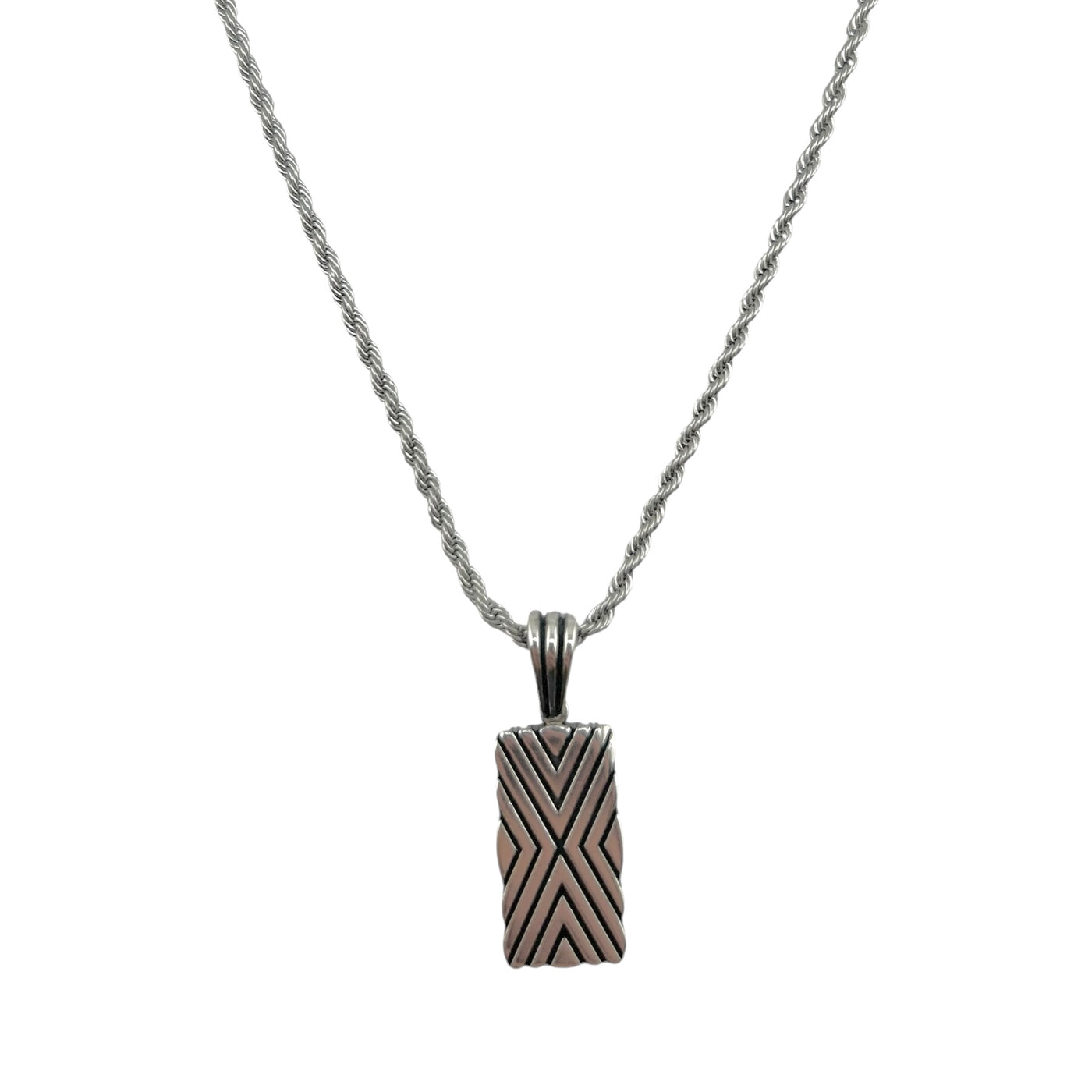 Sterling Silver Mens Necklace