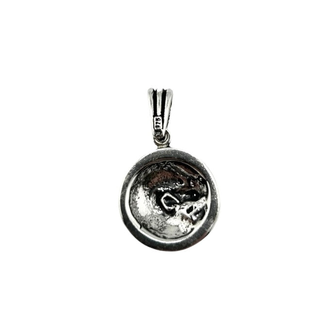 Sterling Silver Bobcat Mens Necklace