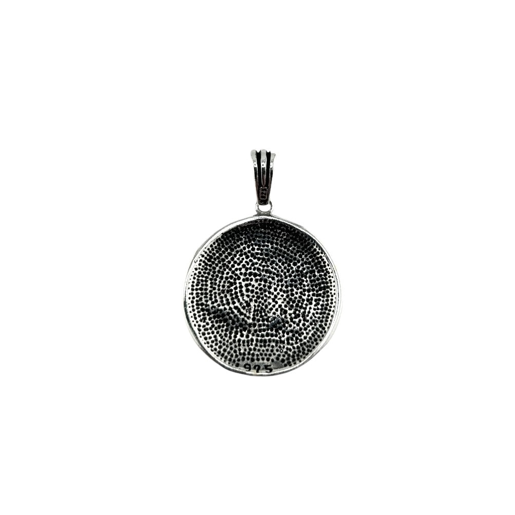 Sterling Silver Tree of Life Mens Necklace