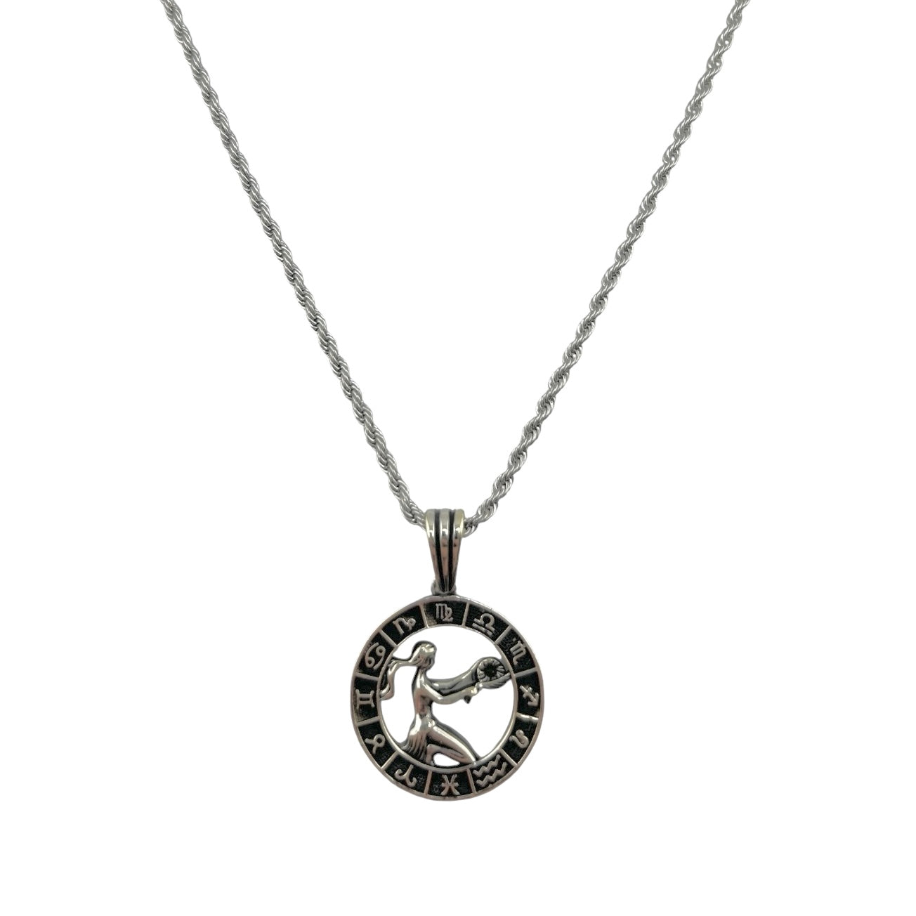 Sterling Silver Mens Necklace