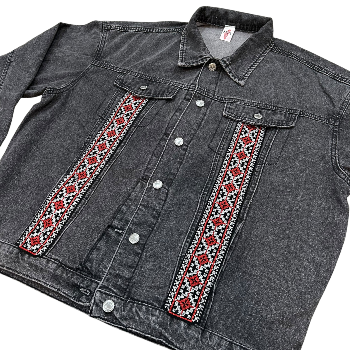 Embroidery Tatreez Jean Jacket