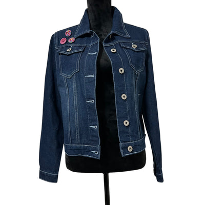 Embroidery Tatreez Jean Jacket