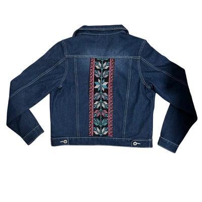 Embroidery Tatreez Jean Jacket