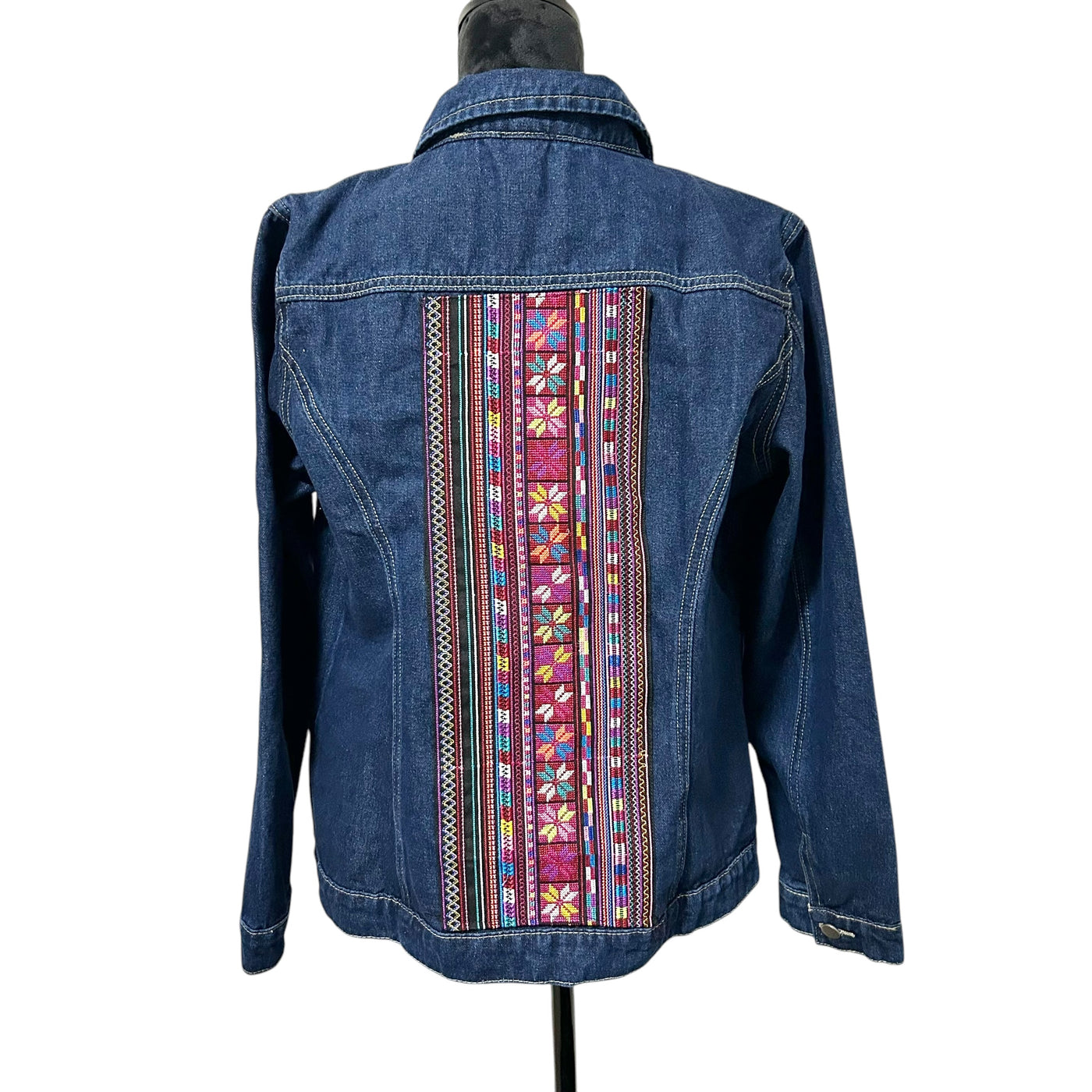 Embroidery Tatreez Jean Jacket