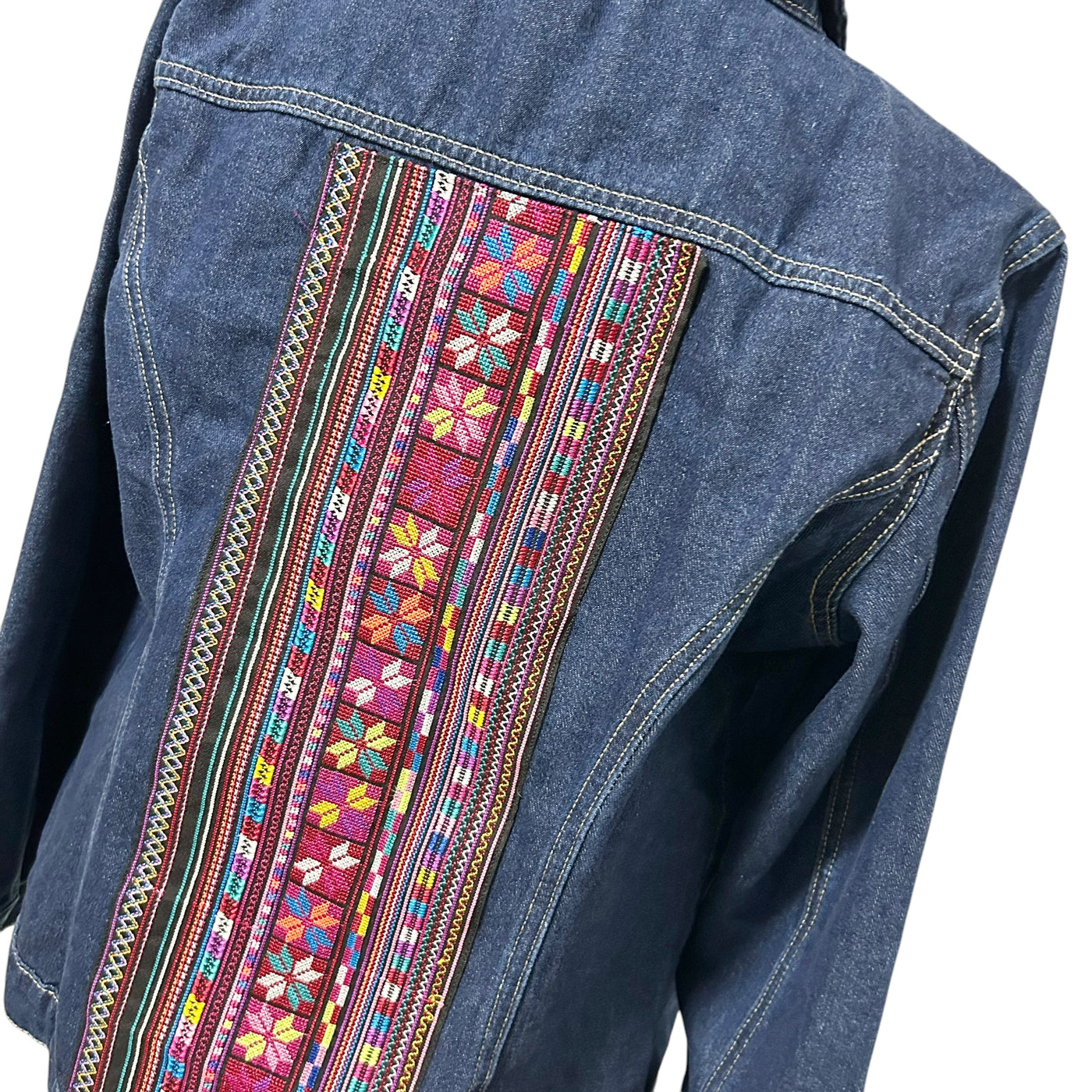 Embroidery Tatreez Jean Jacket